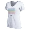 thumbnail image 2 of Women's White Colorado Avalanche City Pride V-Neck T-Shirt, 2 of 3