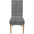 thumbnail image 2 of Chair Covers for Dining Room Set of 4 Abstract Art Spandex Stretch Dining Room Chair Cover Removable Washable Kitchen Parsons Chair Covers Seat Slipcovers, 2 of 6