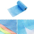 thumbnail image 4 of 50 uds/rollo de paño desechable para platos, toallas de limpieza para el hogar, plato para el hogar y la cocina yeacher paño de cocina, 4 of 6