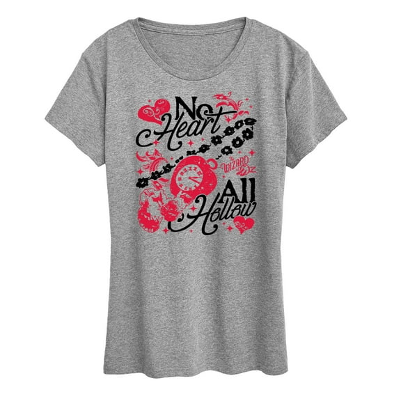 The Wizard Of Oz - No Heart All Hollow - Women's Short Sleeve Graphic T-Shirt