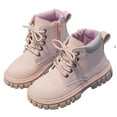 thumbnail image 4 of Piuwrlz Kids Boots Pink Girls Winter Shoes Pink Size 7.5-8Years, 4 of 4