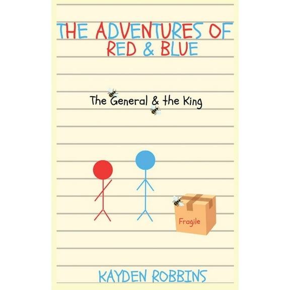 The Adventures of Red & Blue: The General & The King, (Paperback)