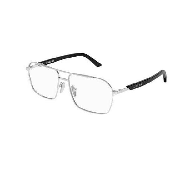 Sunglasses Balenciaga BB 0248 O- 001 Silver / Transparent Black