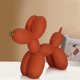 thumbnail image 2 of Globo creativo, estatua de perro, escultura ornamental, arte , naranja Gloria Estatua de perros globo, 2 of 9