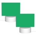 thumbnail image 2 of Cauagu Forestgreen for Rectangle Acrylic Night Light - Acrylic Modern Bedside Light with LED Light Lamp Base - Decorative Night Lamp for Restaurant Bar Cafe Shop, 2 of 9