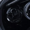 thumbnail image 6 of Halo Projector Headlight In Gloss Black Housing Smoke Lens Made For And Compatible With 1998 - 2005 VW Volkswagen Beetle 98 99 00 01 02 03 04 05, 6 of 7