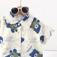 thumbnail image 6 of UAYOTSE Toddler boys Pajamas Set short Sleeve Pjs Baby Kids Sleepwear Cotton Summer 1-7 Years Pajamas & Dailywear Set short sleeve Pjs,Sizes 13-14 Years, 6 of 7