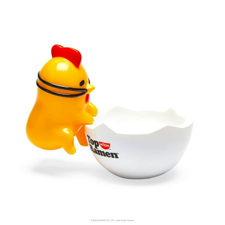 Kidrobot Gudetama The Lazy Egg x Nissin Top Ramen 3" Figure - Can I Leave