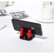 thumbnail image 4 of 2 soportes para teléfono móvil, alfombrilla antideslizante para salpicadero de coche, soporte de goma, soporte protector universal de silicona para teléfono de coche, rojo ER, 4 of 5