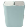 thumbnail image 4 of Eease Dry Wet Classified Trash Can Dual Compartment Waste Bin Garbage Can Trash Container, 4 of 5