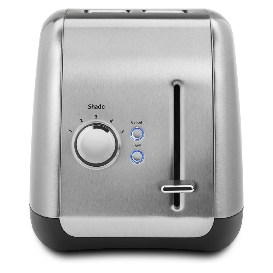 KitchenAid 2-Slice Toaster with Manual Lift Lever, Brushed Stainless Steel, KMT2115