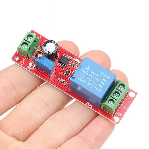 NE555 DC 12V Delay Relay Shield Timer Switch Adjustable Module