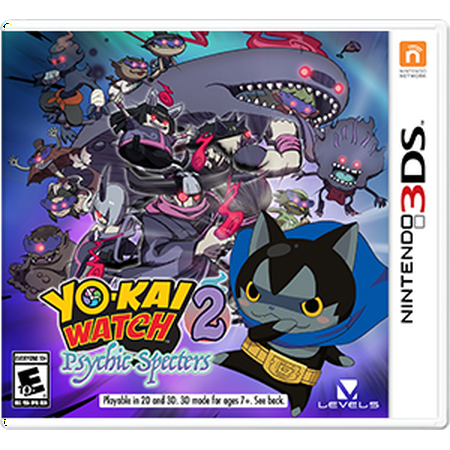Level 5 Yo-Kai Watch 2: Psychic Specters, Nintendo, Nintendo 3DS, 045496591144