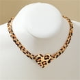 thumbnail image 6 of Unique Leopard and Heart Design Necklace Chain Jewelry Perfect Gift for Her, 6 of 8
