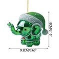 thumbnail image 2 of Matoen12 New Diamond Crystal Small Colourful Acrylic Car Interior Decorations Keychain Hang Tag Pendant, 2 of 6