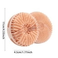 thumbnail image 3 of Silicone Body Scrubber Shower Bath Brush Exfoliating Bath Brush And Skin Cleanser Silicone Body Brush for Showering Shower Sponge for Gentle Body Scrub & Wash Silicone Scrubbing Care Tool, 3 of 9