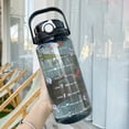 thumbnail image 1 of Large Water Bottle Water Jug Water Bottle Big Water Bottle Gym Water Bottle Large Water Bottle 2 Drinking Methods PC PP Material Clear Scale Portable Matte Large Water Jug With, 1 of 1