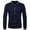 Navy Tops for Men, variant on IYTR Men's Slim Fit Jacket Quilted Padded Zipper Pockets Baseball Collar Long Sleeve Lightweight Coats Outwear Gray M