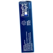 Breathe Right Nasal Strips Clear Small/Medium 30 Each (Pack of 4)