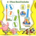 thumbnail image 2 of Juego de instrumentos SpongeBob SquarePants para niños, guitarra de 16 pulgadas, 2 of 6