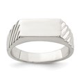 thumbnail image 1 of 925 Sterling Silver Ring Signet, 1 of 6