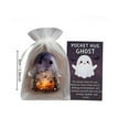 thumbnail image 2 of Pocket Hug Ghost Ornament with Encouragement Card, Halloween Gift - Gauze Bag Packed Emotional Support Decor, 2 of 6