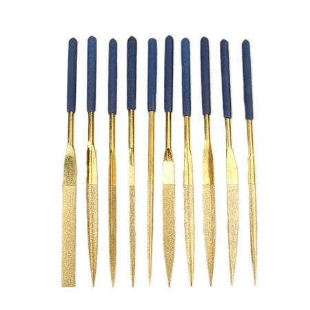 

10 Pcs/set Nail Kits Wood Rasp Grinding Tools Nail Tools Jewelers Hand Files De Burr Tools Needle File for Carving