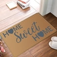 thumbnail image 4 of 16x24 Inch Front Door Rugs Indoor Doormat Outdoor Door Mats Outdoor Door Rugs Indoor Entrance Non Slip Welcome Mats Outdoor Beautiful Color and Sizing for Outdoor and Indoor Uses, HOME sweet HOME, 4 of 8