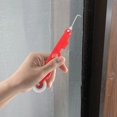 thumbnail image 4 of Red Handle Door and Window Screen Roller Tool for Mesh Screen Installation and Replacement Accessories, 4 of 6