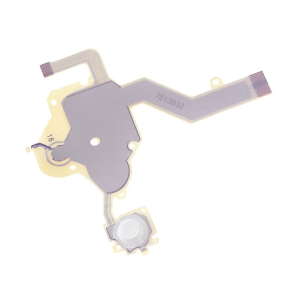 Qisuw Game Console Accessories Replacement Cross Button Left Key Volume Right Keypad Fle* Ribbon Cable for Repair Part