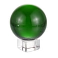 thumbnail image 1 of Unique Bargains 50mm/2' K9 Crystal Ball Decorative Ball with Gift Box and Crystal Stand Green 1 Set, 1 of 5
