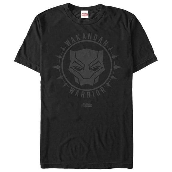 Men's Marvel Black Panther 2018 Wakanda Shadow Mask Graphic Tee Black 5X Large