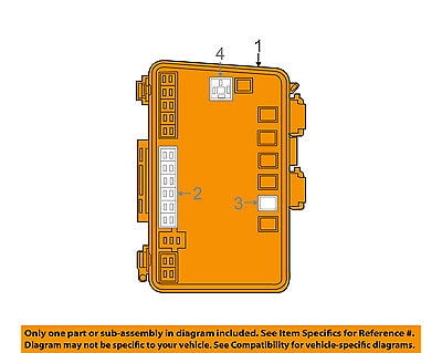 CHRYSLER OEM 05-06 Pacifica Electical-Fuse & Relay ... 05 chrysler fuse box 