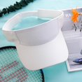thumbnail image 6 of Minzimin Sport Sun Visor Hats for Women Men, Adjustable Cotton Ball Caps Sun Caps for Golf, Running, and Outdoor Activities, 6 of 7
