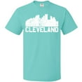 thumbnail image 3 of Inktastic cleveland skyline grunge white T-Shirt, 3 of 5