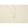 thumbnail image 2 of Collar Xtellar Cruz Mujer Dije Cadena Oro 18k Elegante, 2 of 4