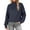 Navy, variant on Womens 2025 Winter Fall Solid Turtleneck Sweater Long Sleeve Trendy Casual Chunky Knit Jumper Cozy Pullover Tops