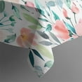 thumbnail image 5 of Pioneer Flower Floral Print Pattern Square Tablecloth,Waterproof Square Table Cover,Wipeable Spillproof Washable Table Cover for Home Kitchen Party Decor 42"X42"(107x107cm), 5 of 6