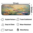 thumbnail image 2 of CURLYOOT Spring Dragonfly Wtaercolor Runner Rug 2'x6' Washable Kitchen Runner Rug Indoor Non Slip Laundry Rugs Floor Carpet for Hallway Kitchen Entryway Bedroom Living Room, 2 of 9