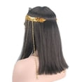 thumbnail image 3 of Peluca para cosplay, pelo sintético de Cleopatra, disfraz de anime para Halloween, 3 of 4