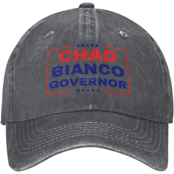 Chad Bianco for Governor 2026 Hat Chad Bianco 2026 Washed Baseball Caps