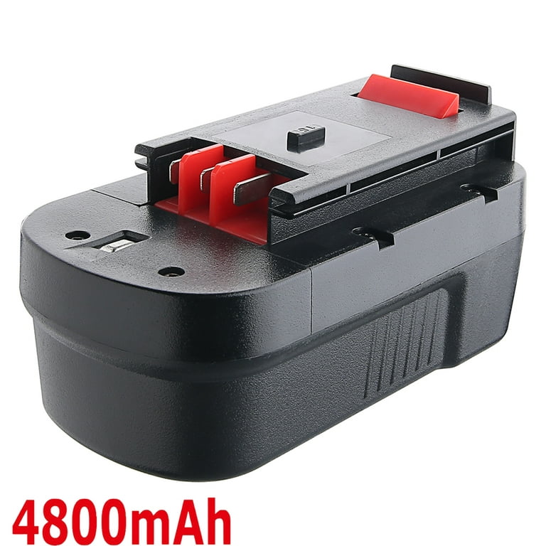 4.8Ah Hpb18 HPB18-OPE Fsb18 244760-00 18V 18 Volt Battery for Black and Decker, Size: 1XL