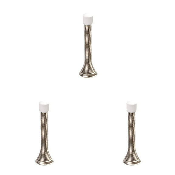 Hilingoto Door Door Stopper Decorative Stop Stopper Wall Door Spring Doors Wall & Tools & Home Improvement, Spring Door Stop, 1 Door Stop * 3 (Silver*3) Closing Sale, Clearance on Sale