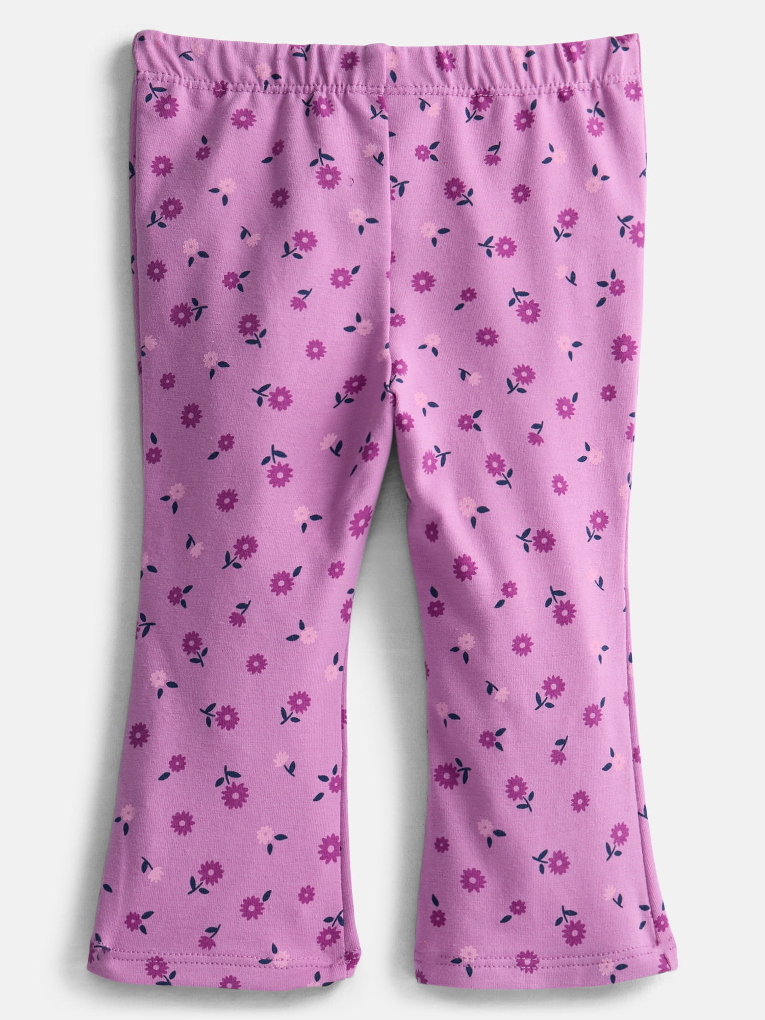 Wonder Nation Baby and Toddler Girls Flare Leggings, Sizes 0M-5T