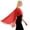red, variant on UPF 50+ Sun Protection Cape for Women, Long Sleeve Breathable Cooling Shawl, Summer Outdoor UV Arm Sleeve Wrap ﻿ ﻿ ﻿
