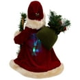 thumbnail image 6 of Northlight Lighted Color-Changing Fiber Optic Santa Claus Christmas Tree Topper - 12", 6 of 6