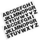 thumbnail image 3 of GOOHOCHY Pegatinas reflectantes para coche y motocicleta, letras del alfabeto negro, autoadhesivas de Pvc para personalizar vehículos, 2 uds., 3 of 8