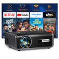 thumbnail image 1 of Proyector de video VOPLLS 4K WiFi Bluetooth 1000 ANSI, 1 of 7