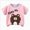 v45-Light Pink, variant on Girls Crop Tops Summer Short Sleeve T Shirts Basic Tee for Kids 6-12 Months 12-24 Months 2t 3t 4t 5t 6t 7t 8t 9t Children