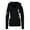 A-Black232, variant on Bibifish Women's Jackets Long Sleeve Jackets With Irregular Zip Slim Fit Outdoor Zip Up Jacket Autumn Winter Warm Sports Hooded Jackets